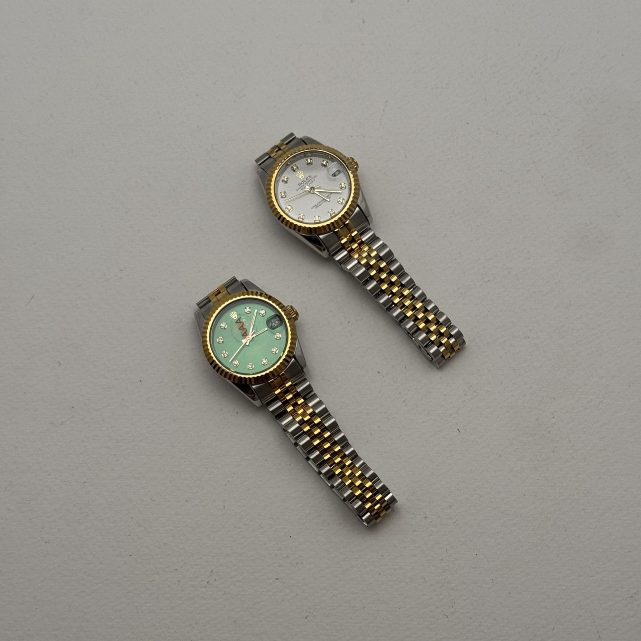 photo_3_2025-04-10_13-38-52 ساعت مچی رولکس بند استیل طلایی (ROLEX) - Image 1