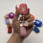 کاور ریموت پژو 206 - 207 - پارس مدل بالا - رانا سیلیکونی با بند چرم کوتاه - Image 5