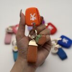 کاور ریموت پژو 206 - 207 - پارس مدل بالا - رانا سیلیکونی با بند چرم کوتاه - Image 6