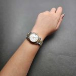 ساعت مچی رولکس بند استیل طلایی (ROLEX) - Image 6