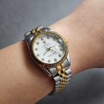 ساعت مچی رولکس بند استیل طلایی (ROLEX)