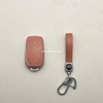 کاور ریموت تویوتا کرولا هایلوکس سی اچ ار و لوین هیبریدی سه دکمه طرح چرم با بند ست - Image 2