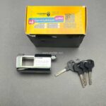 قفل کتابی کهن مدل بیضی کلید هیدرودیسکی سایز 85 ضد اسید