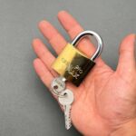 قفل آویز سانمکس دو زبانه سایز ۵۰ – قفل ضد برش و ضد زنگ - Image 2