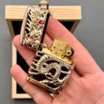 فندک چیف طرح زیپو مدل اژدها - Image 3