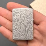 فندک چیف طرح زیپو مدل لیچ-1397