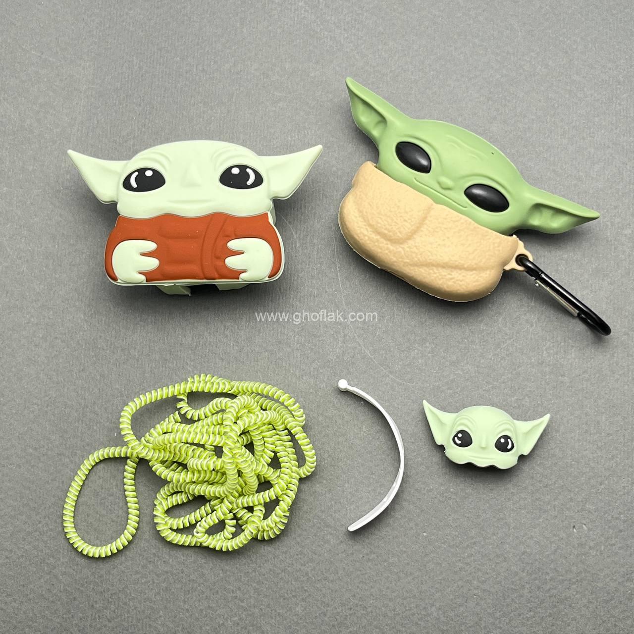 photo_8_2025-05-17_10-21-39 کاور شارژر و کاور ایرپاد طرح بیبی یودا - Image 1