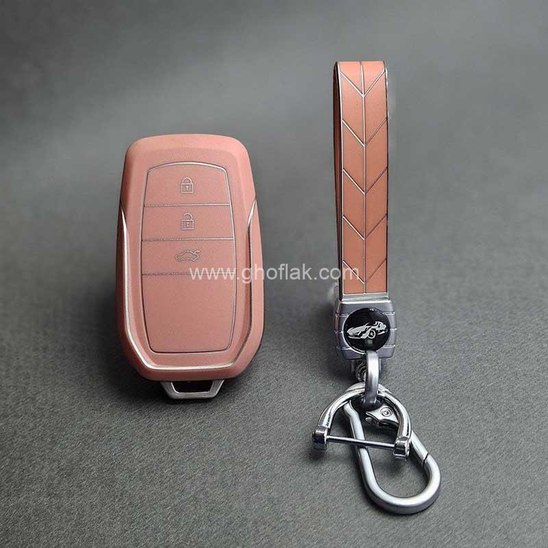 کاور-ریموت-تویوتا-کرولا---هایلوکس---C-HR-و-لوین-هیبریدی-سه-دکمه-طرح-چرم-با-بند-ست-01 کاور ریموت تویوتا کرولا - هایلوکس - C-HR و لوین هیبریدی سه دکمه طرح چرم با بند ست - Image 1