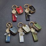 کاور ریموت پژو 206 - 207 - پارس مدل بالا و رانا براق با بند نگین دار