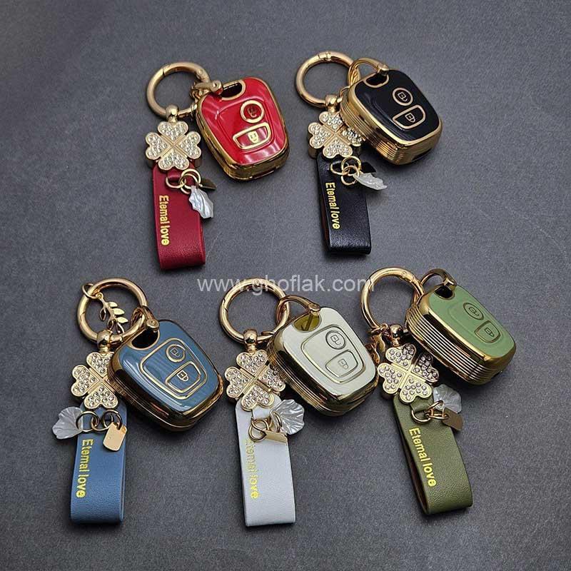 کاور-ریموت-پژو-206---207---پارس-مدل-بالا-و-رانا-براق-با-بند-نگین-دار-01 کاور ریموت پژو 206 - 207 - پارس مدل بالا و رانا براق با بند نگین دار - Image 1