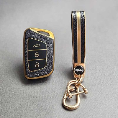 کاور ریموت کی ام سی تی 9 و جک کی 7 طرح چرم با بند ست