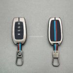 کاور ریموت تویوتا کرولا لوین سی اچ ار هایلوکس هیبریدی چهار دکمه دور فلزی - Image 3