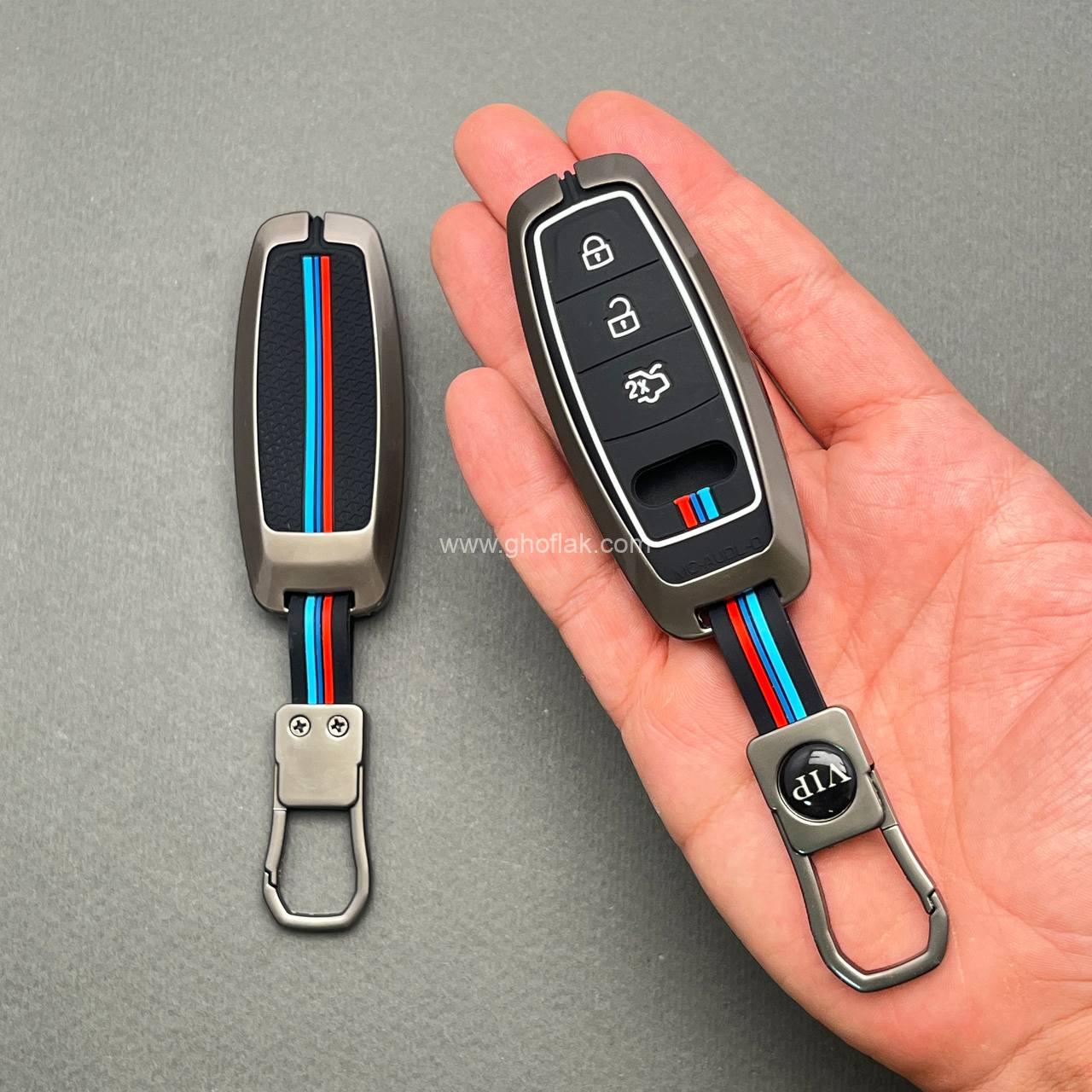 photo_2_2025-06-30_14-37-38 کاور ریموت آئودی Q5 دور فلزی - Image 1