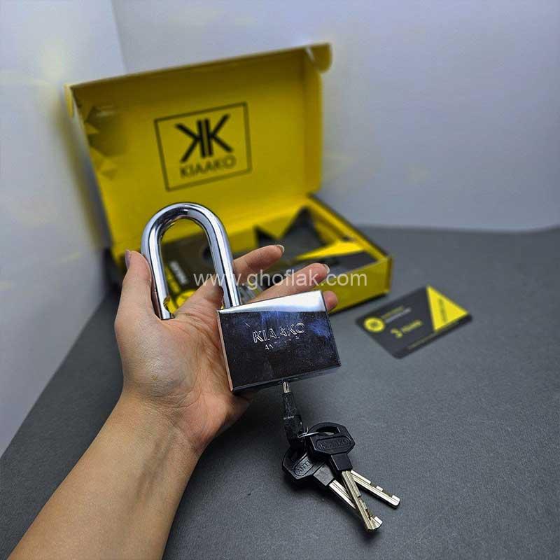 قفل-آویز-کیاکو-سایز-70-کلید-هیدرودیسکی-،-ضد-اسید-و-ضد-اره-03 قفل آویز کیاکو سایز 70 کلید هیدرودیسکی ، ضد اسید و ضد اره - Image 1