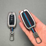 کاور ریموت تویوتا کرولا لوین سی اچ ار سه دکمه هیبریدی دور فلزی - Image 2