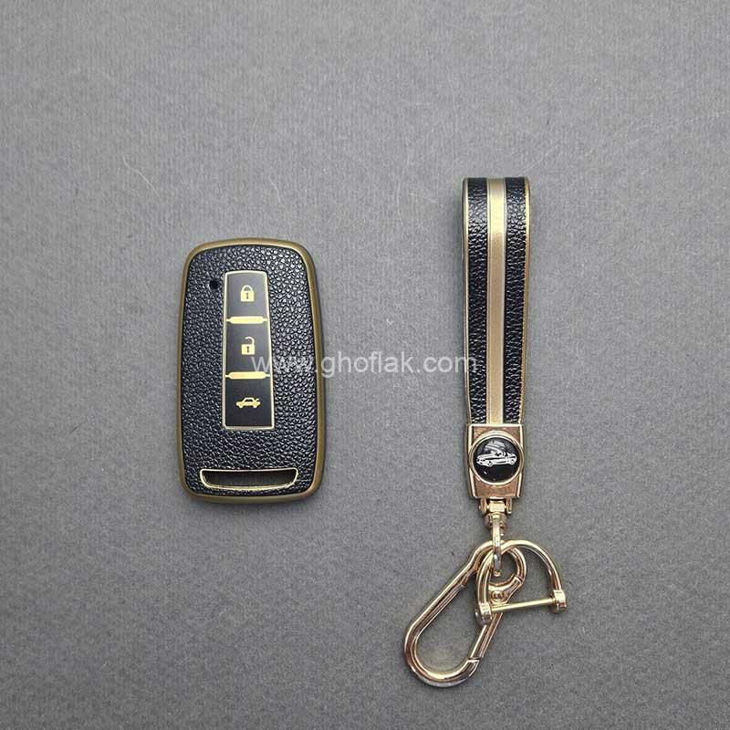 هایما-اس5-طرح-چرم-007 کاور ریموت هایما اس 7 و اس 5 طرح چرم با بند ست - Image 1