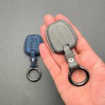 کاور ریموت پژو 206 و 207 و رانا و پارس مدل بالا طرح چرمی وودی - Image 3