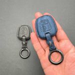 کاور ریموت پژو 206 و 207 و رانا و پارس مدل بالا طرح چرمی وودی - Image 2