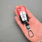 کاور ریموت سمند کلید تاشو سه دکمه طرح فی فی