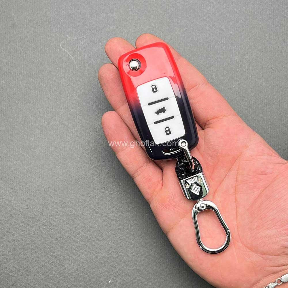 3 کاور ریموت سمند کلید تاشو سه دکمه طرح فی فی - Image 1