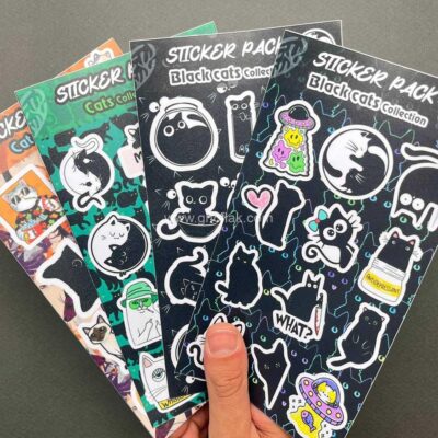 پک استیکر گربه