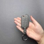 کاور ریموت تارا دنده ای کلید تاشو چرمی وودی - Image 3