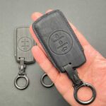 کاور ریموت تیگو 7 - ایکس 22 - ایکس 33 و ایکس 55 پرو طرح چرمی وودی - Image 3