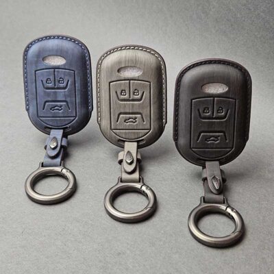 کاور ریموت آریزو و تیگو (ریموت کوچک) طرح چرمی وودی | محافظ لوکس ریموت خودرو