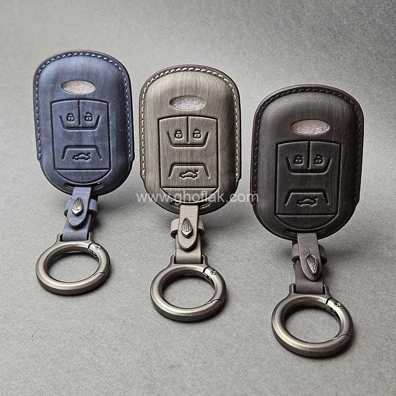 تیگو-ریموت-کوچک-چرمی-وودی-0.1 کاور ریموت آریزو و تیگو (ریموت کوچک) طرح چرمی وودی | محافظ لوکس ریموت خودرو - Image 1