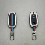 کاور ریموت تویوتا کرولا لوین سی اچ ار هایلوکس هیبریدی دو دکمه دور فلزی - Image 3