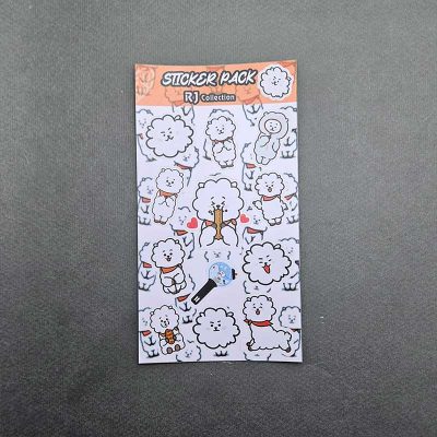 پک استیکر انیمیشن RJ