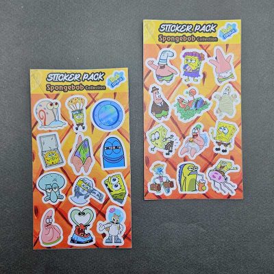 پک استیکر باب اسفنجی