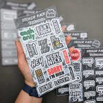 پک استیکر تکست خارجی - Image 12