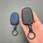 کاور ریموت هیوندایی گرنجور سه دکمه طرح چرمی وودی - Image 2