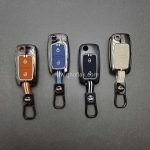 کاور ریموت پژو 405 و پارس کلید تاشو دور فلزی سوشال