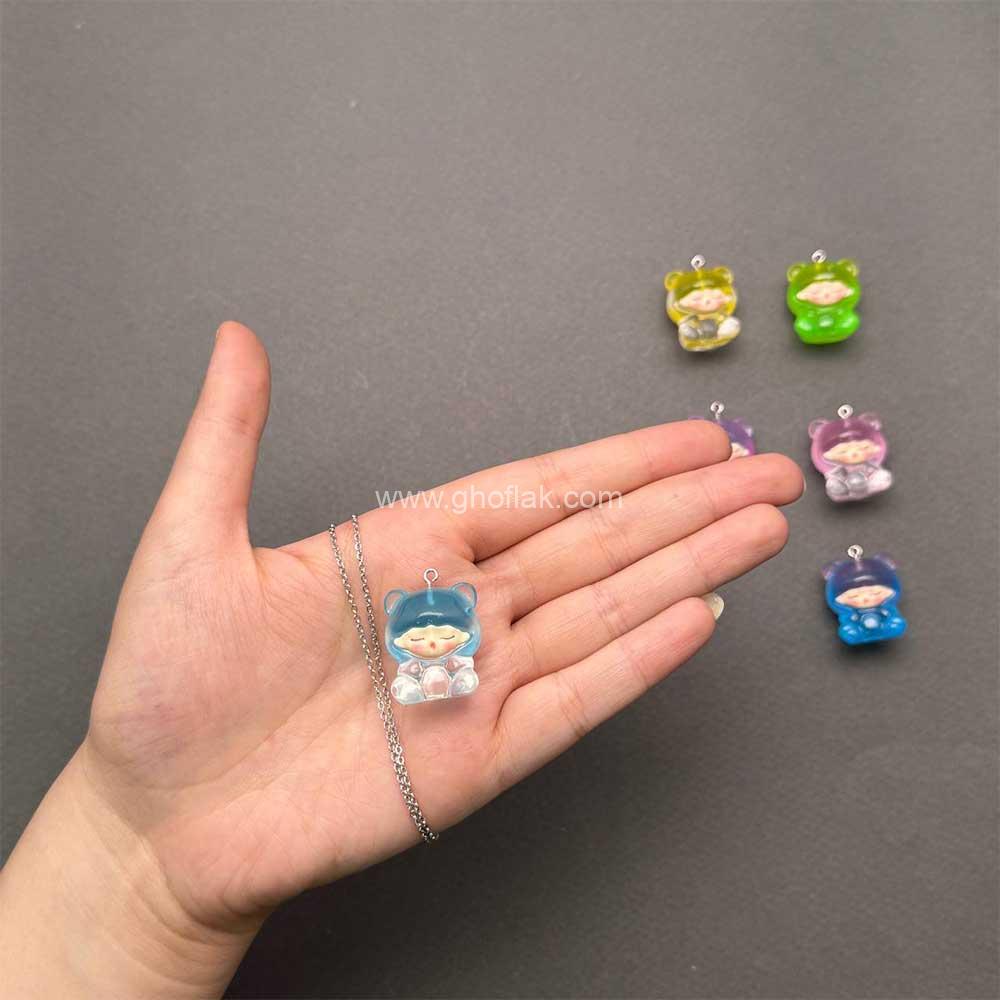 اب6 آویز عروسکی شب تاب بچه - Image 1