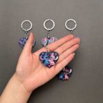 سرکلیدی اسپینر دار طرح استیچ - Image 2