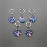 سرکلیدی اسپینر دار طرح استیچ