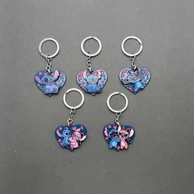 سرکلیدی اسپینر دار طرح استیچ