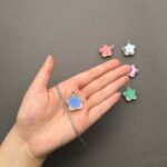 آویز عروسکی شب تاب ستاره دو رنگ - Image 7