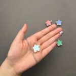 آویز عروسکی شب تاب ستاره دو رنگ - Image 6