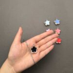 آویز عروسکی شب تاب ستاره دو رنگ