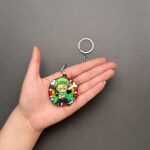 سرکلیدی اسپینر دار طرح کاراییب - Image 2