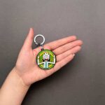 سرکلیدی اسپینر دار طرح ریک اند مورتی - Image 2