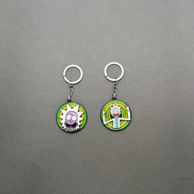 سرکلیدی اسپینر دار طرح ریک اند مورتی