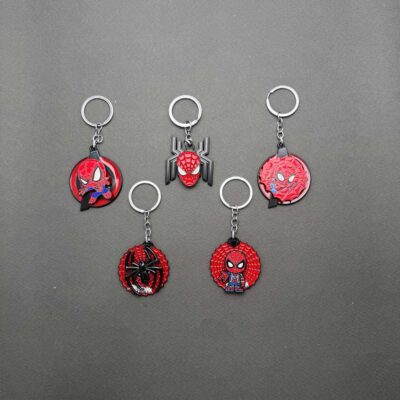 سرکلیدی اسپینر دار طرح اسپایدرمن