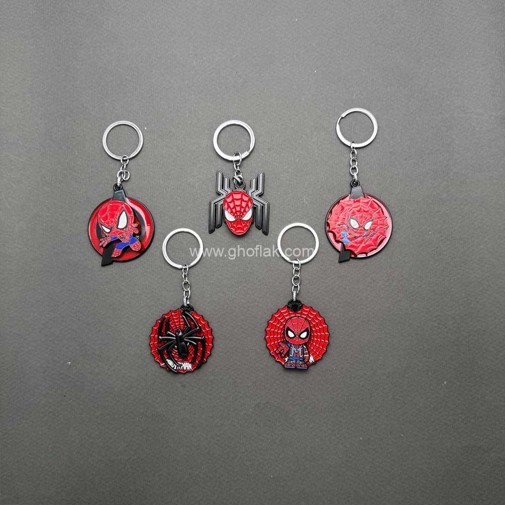 اسپم6 سرکلیدی اسپینر دار طرح اسپایدرمن - Image 1