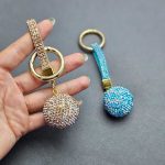 سرکلیدی فول نگین طرح توپ - Image 7