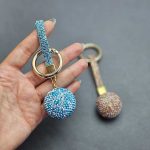 سرکلیدی فول نگین طرح توپ - Image 8