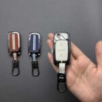 کاور ریموت پژو 405 و پارس کلید تاشو دور فلزی سوشال - Image 2